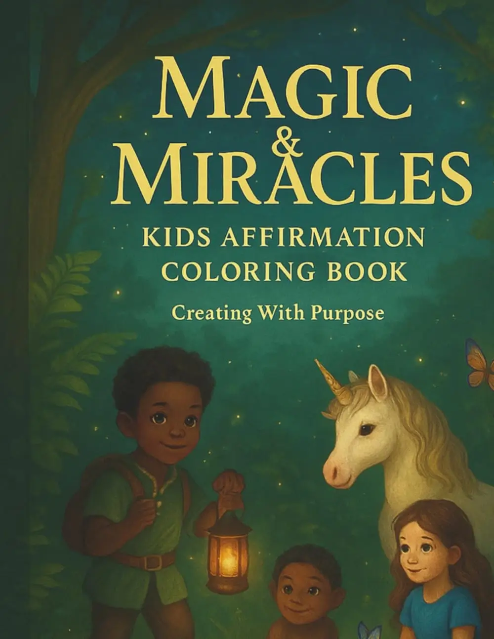 Magic & Miracles: Kids Affirmation Coloring & Activity Book
